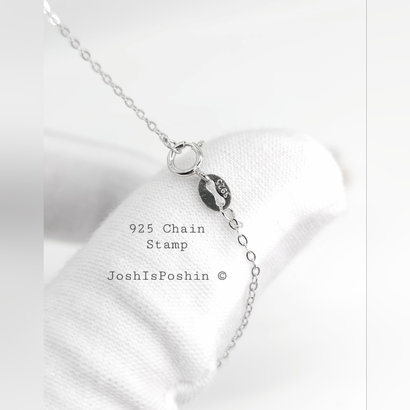 Freshwater Pearl pendant necklace in sterling silver - Picture 11 of 14